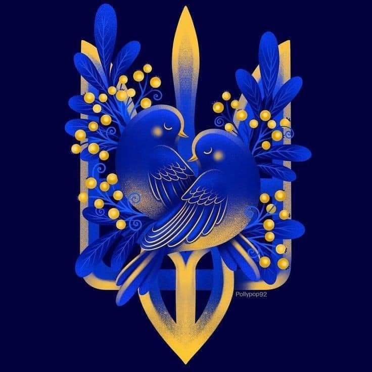 Герб України - голуб миру, україна, герб, мир - оригинал