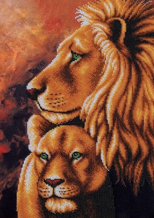 Счастливы вместе - животные, лев, львы, любовь, счастье - оригинал