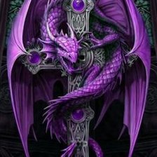 Схема вышивки «кельтский дракон 3»