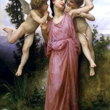 Богиня с ангелами