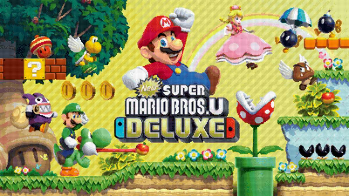 Super Mario Bros U - нинтендо, игра, марио - предпросмотр