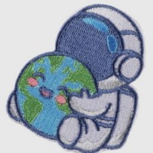 Схема вышивки «Космонавт 👩‍🚀»