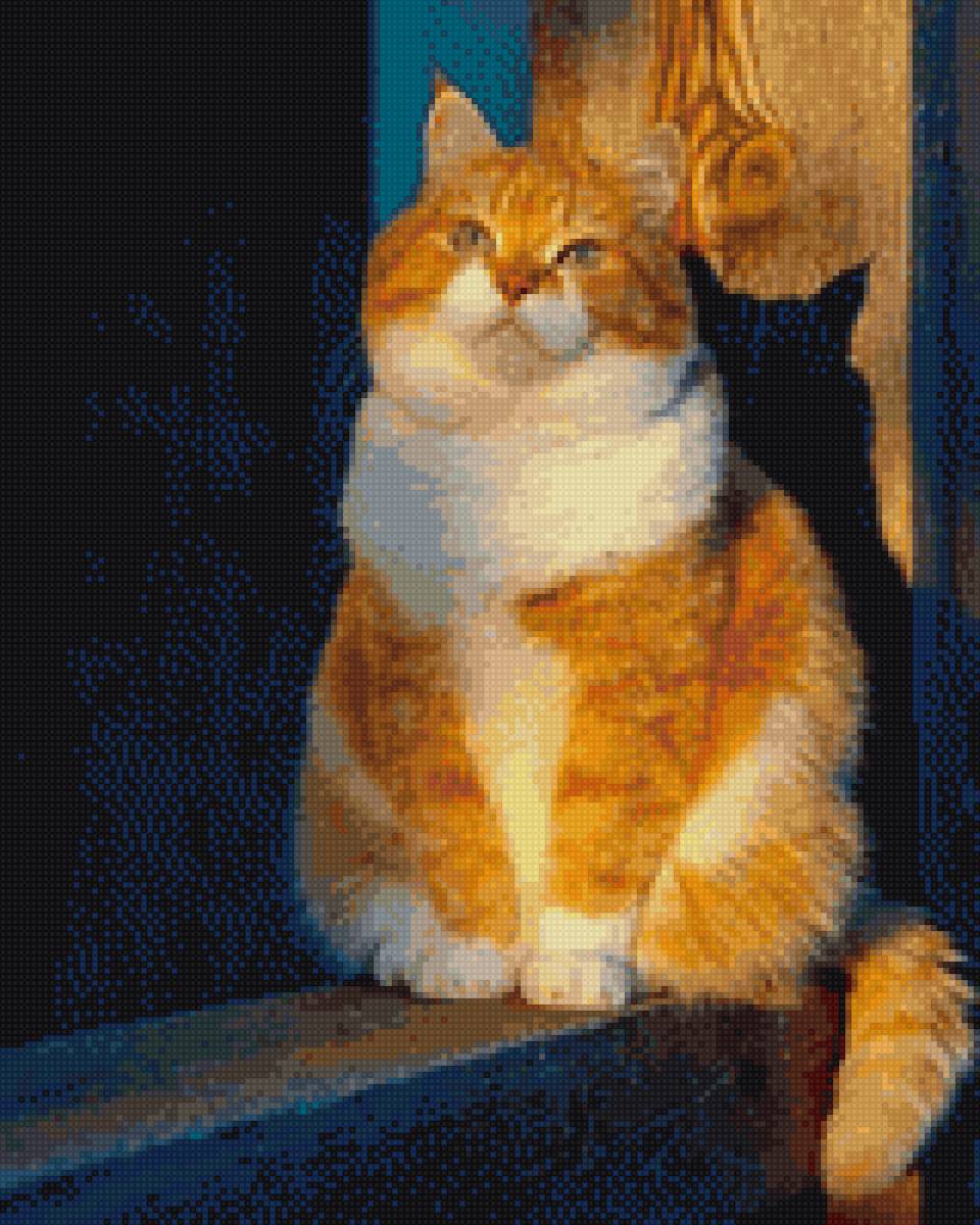 Рыжий кот - кот, домашние животные - предпросмотр