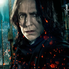 Схема вышивки «Severus Snape»