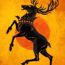 Схема вышивки «House Baratheon»