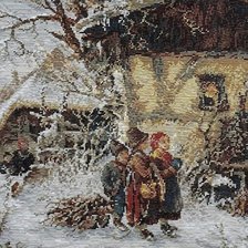 Схема вышивки «Vintage Winter»