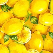Схема вышивки «лимончики»