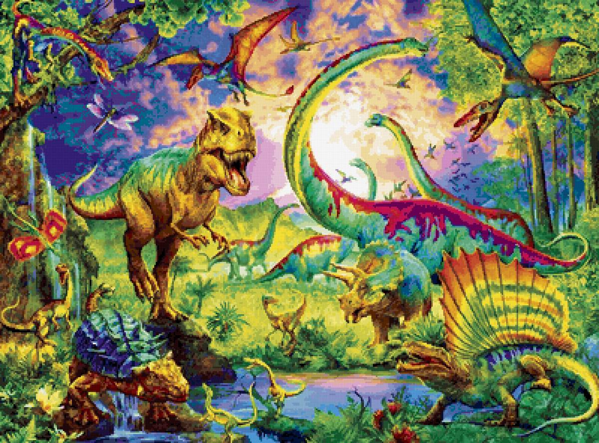 Динозавры - маме - предпросмотр