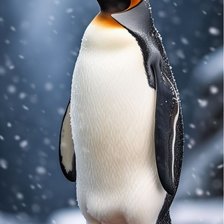 Схема вышивки «пингвин»