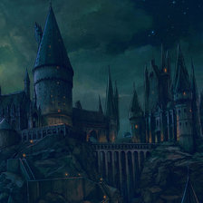 Hogwarts. Harry Potter