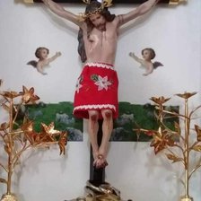 Схема вышивки «Cristo en la ceuz»