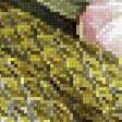 Предпросмотр схемы вышивки «Змея и пионы» (№2760963)