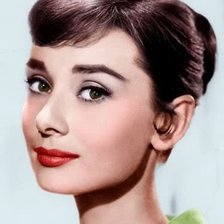 Схема вышивки «Audrey Hepburn»