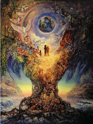 Этап процесса «Мой процесс Millennium Tree-Tree of Peace»