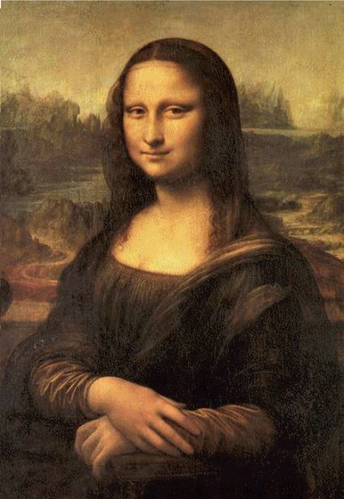 Этап процесса «"Мона Лиза" Леонардо да Винчи»