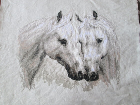 Этап процесса «пара белых лошадей»