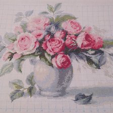Процесс «Этюд с чайными розами»