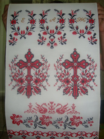 Работа «рушник 3 (сторона невесты)»