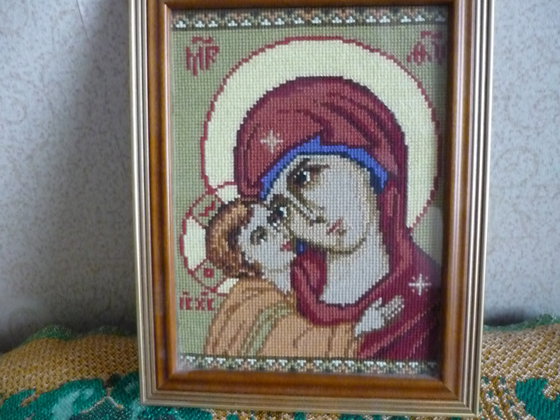 Работа «Игоревская икона Божьей Матери»