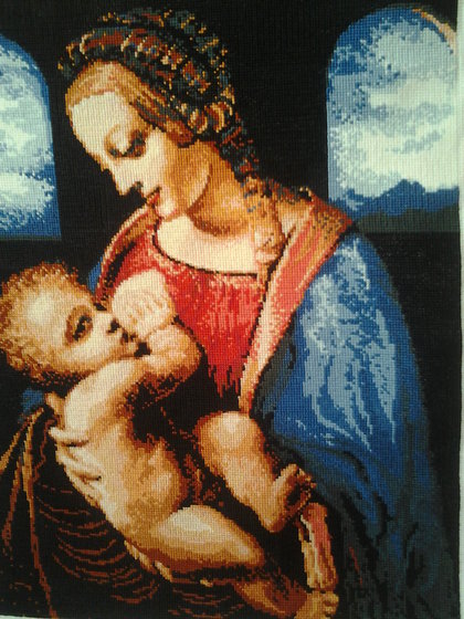 Работа «Леонардо да Винчи- Мадонна Лита»