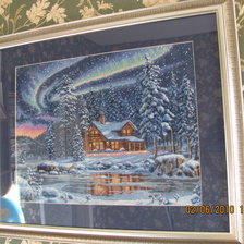 Работа «Северное сияние»