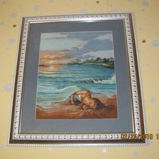 Работа «Укрытая морем»