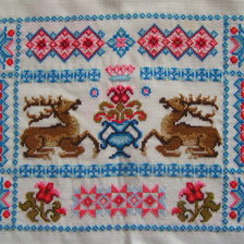 Работа «северный орнамент»