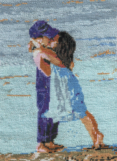 Работа «дети у моря»