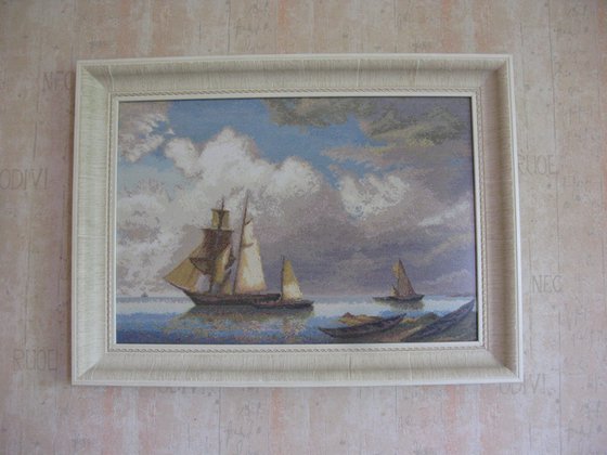 Работа «парусник»