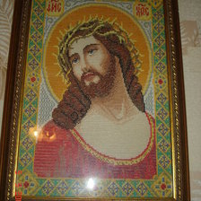 Работа «Иисус Христос в терновом венце»