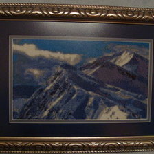 Работа «Горы красивые»