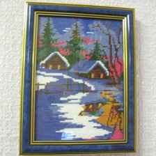 Работа «Зима»