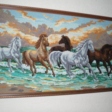 Работа «Кони»