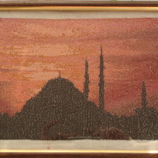 Работа «Мечеть на закате»