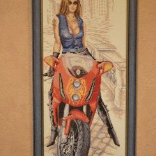 Работа «Байкер»