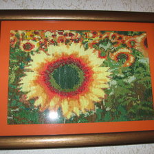 Работа «Подсолнухи»