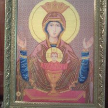 Работа «Неупимваемая чаша крестиком»