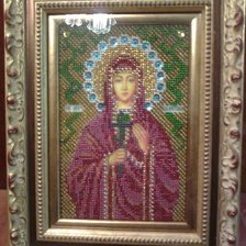 Работа «Святая Валентина бисером»