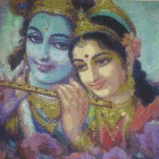 Работа «Кришна и Радха»