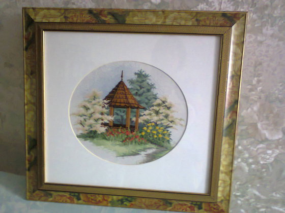 Работа «Беседка.Май»