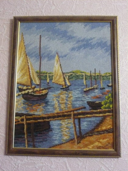 Работа «парусники»