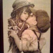 Работа «первый поцелуй»