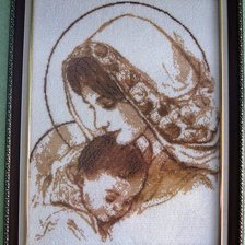 Работа «Мария и ребёнок..»