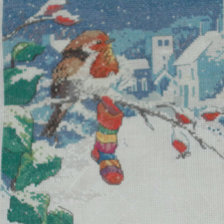 Работа «Снегтрь на ветке»