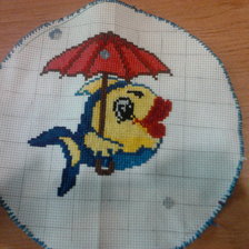 Работа «рыба-модница»