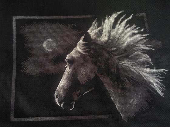 Работа «лунный конь»
