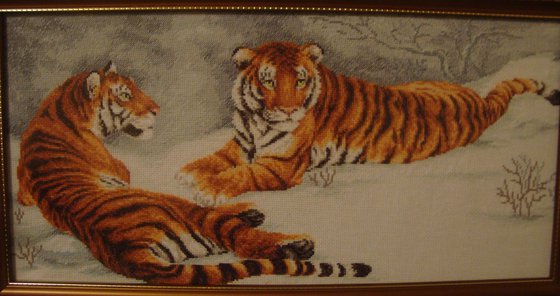 Работа «Тигры»