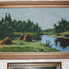 Работа «Июль в подмосковье»