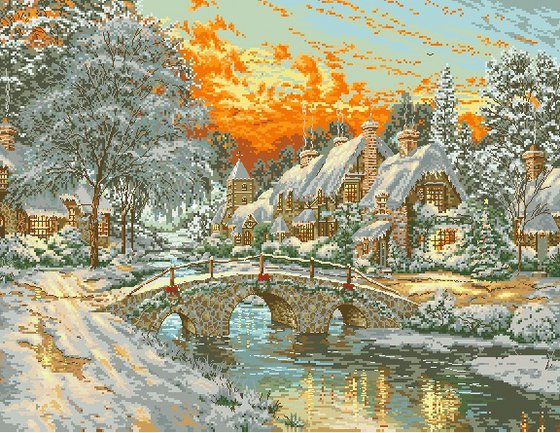 Работа «кинкейд.мост в рождество»