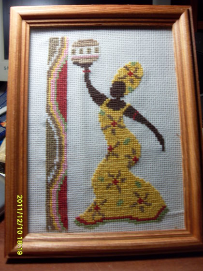 Работа «африканские мотивы»